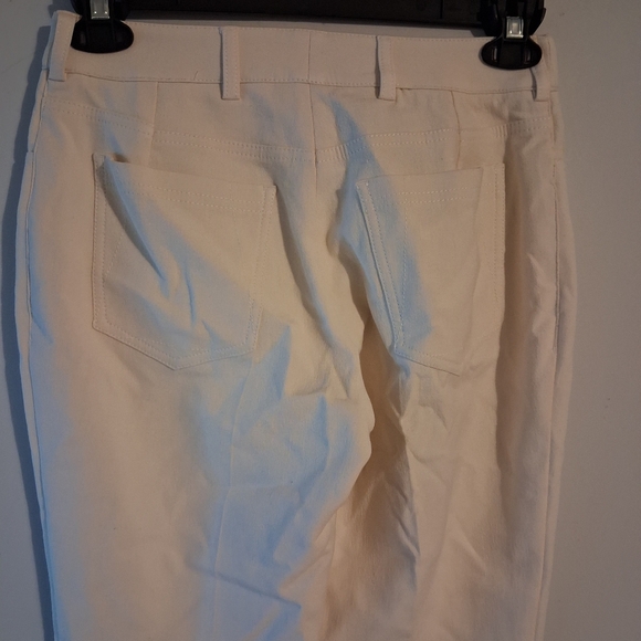 Akris Winter White Pants Size 10 - Picture 9 of 14